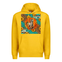 Lemon western percheron horse Premium Hoodie - LillyAllenDesigns