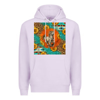 Lilac western percheron horse Premium Hoodie - LillyAllenDesigns