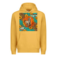 Mustard western percheron horse Premium Hoodie - LillyAllenDesigns