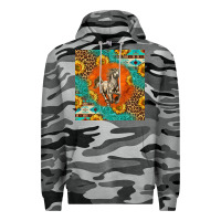 Slate Camo western percheron horse Premium Hoodie - LillyAllenDesigns