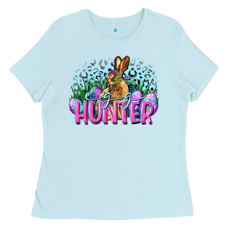 Egg Hunter Easter Day Ladies Tee by CowGirlArtShop | Teevron