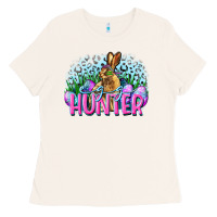 Bone Egg hunter Easter Day Ladies Tee - CowGirlArtShop