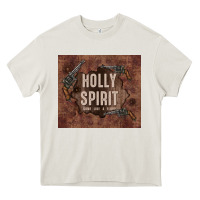Cream holly spirit come like a flood Heavy Core Tee - TumblerDesignByShophia