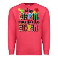 Cardinal chip dippin' margarita sippin' Premium Sweatshirt - JahusDesignShop