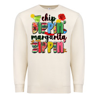 Sandshell chip dippin' margarita sippin' Premium Sweatshirt - JahusDesignShop