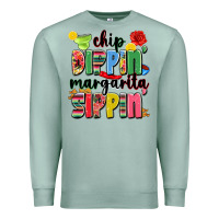 Seafoam chip dippin' margarita sippin' Premium Sweatshirt - JahusDesignShop