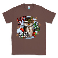 Chestnut ho ho ho snowman gnome Classic Tee - CowGirlArtShop