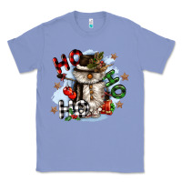 Colony Blue ho ho ho snowman gnome Classic Tee - CowGirlArtShop