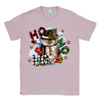 Lilac ho ho ho snowman gnome Classic Tee - CowGirlArtShop