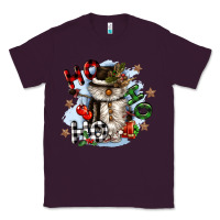 Plum ho ho ho snowman gnome Classic Tee - CowGirlArtShop
