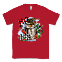 Red ho ho ho snowman gnome Classic Tee - CowGirlArtShop