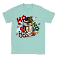 Seafoam ho ho ho snowman gnome Classic Tee - CowGirlArtShop