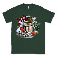 Sports Green ho ho ho snowman gnome Classic Tee - CowGirlArtShop