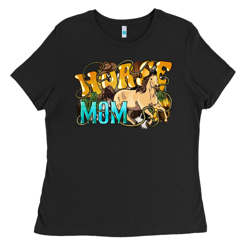 Horse Mom Rope Mother's Day Ladies Tee by HowdyJamesFarm | Teevron