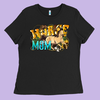 Horse Mom Rope Mother's Day Ladies Tee Designed By Howdyjamesfarm