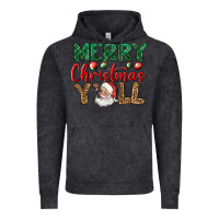 Vintage Black merry christmas y'all Vintage Hoodie - BundleAndBundleShop