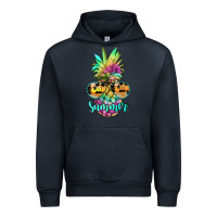 Navy tie dye pineapple, summer Urban Hoodie - JahusDesignShop
