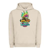 Pigment French Oak tie dye pineapple, summer Urban Hoodie - JahusDesignShop