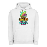 Pigment Lunar Rock tie dye pineapple, summer Urban Hoodie - JahusDesignShop