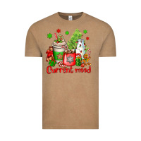 Vintage Coffee current mood christmas Vintage Tee - OliviaCreatesArt