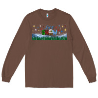 Chestnut let it snow libbey glass Long Sleeve Tee - BundleAndBundleShop