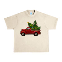 Sandshell Christmas Trees With Truck Urban Heavy Tee - RanaPortraitStore