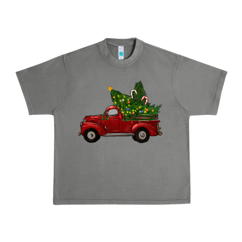 Christmas Trees With Truck Urban Heavy Tee by RanaPortraitStore | Teevron