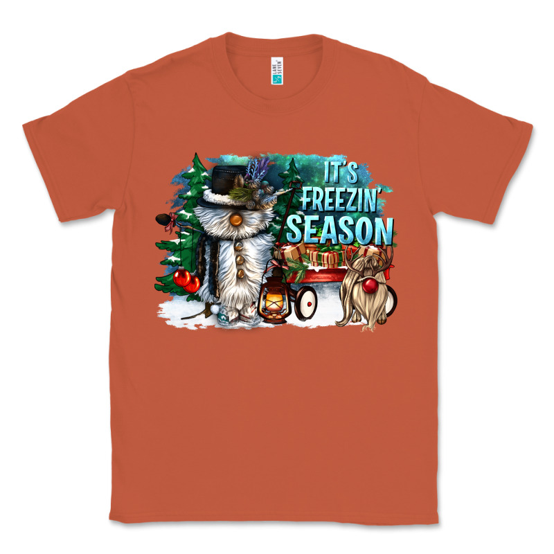 Its Freezin Season Classic Tee by CowGirlArtShop | Teevron
