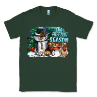Sports Green its freezin season Classic Tee - CowGirlArtShop