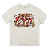 Cream busy raising ballers baseball Heavy Core Tee - Jasminsmagicworld