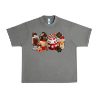 Tornado Chocolate Love Coffee Cups Urban Heavy Tee - FaDigitalArtStudio