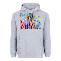 Heather Grey praying mama Heavyweight Hoodie - JahusDesignShop