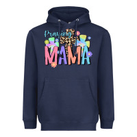 Navy praying mama Heavyweight Hoodie - JahusDesignShop