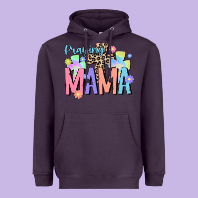 Praying Mama Heavyweight Hoodie Designed By Jahusdesignshop
