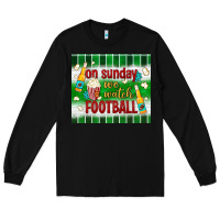 Black on sunday we watch football tumbler Long Sleeve Tee - BundleAndBundleShop