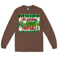 Chestnut on sunday we watch football tumbler Long Sleeve Tee - BundleAndBundleShop