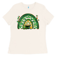Bone St. Patrick's rainbow Ladies Tee - CowGirlArtShop