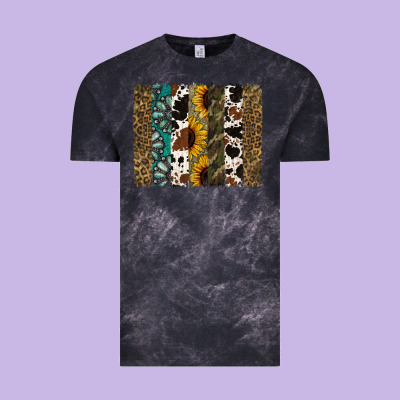 Western Brushstroke Vintage Tee Designed By Jasminsmagicworld
