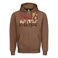 Chestnut t ball mom Zipper Hoodie - AdoDesignShop