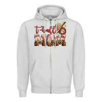 Dove Grey t ball mom Zipper Hoodie - AdoDesignShop