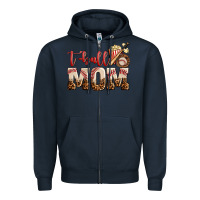 Navy t ball mom Zipper Hoodie - AdoDesignShop