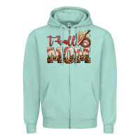 Seafoam t ball mom Zipper Hoodie - AdoDesignShop