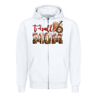 White t ball mom Zipper Hoodie - AdoDesignShop
