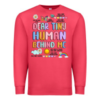 Cardinal dear tiny human behind me Premium Sweatshirt - JahusDesignShop