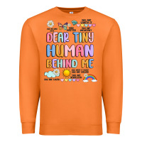 Carrot dear tiny human behind me Premium Sweatshirt - JahusDesignShop