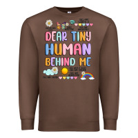 Chestnut dear tiny human behind me Premium Sweatshirt - JahusDesignShop