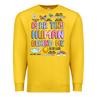 Lemon dear tiny human behind me Premium Sweatshirt - JahusDesignShop