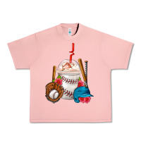 Salmon Baseball Frappe Coffee Urban Heavy Tee - FaDigitalArtStudio