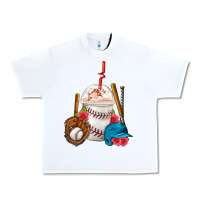 Baseball Frappe Coffee Urban Heavy Tee | Teevron