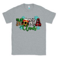 Heather Grey mama claus christmas Classic Tee - CowGirlArtShop